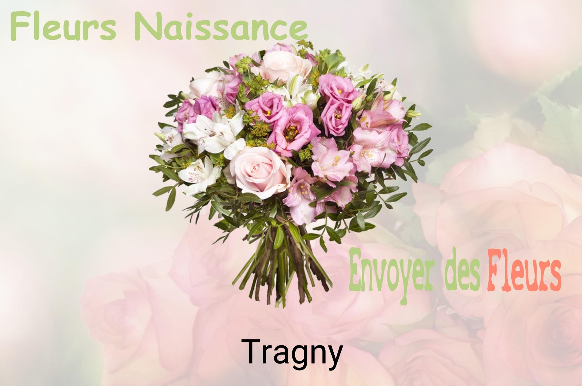 Bouquet de fleurs de naissance livré à Tragny